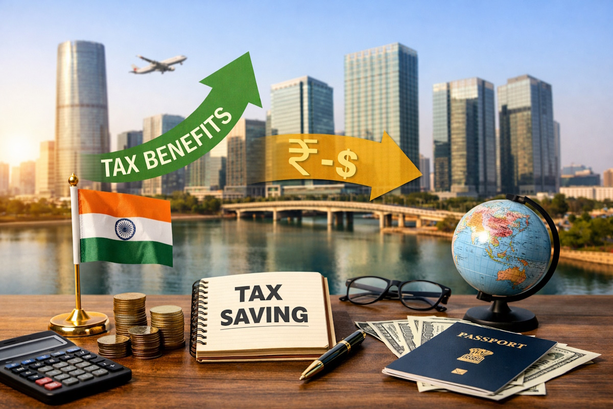 GIFT City tax benefits for NRI