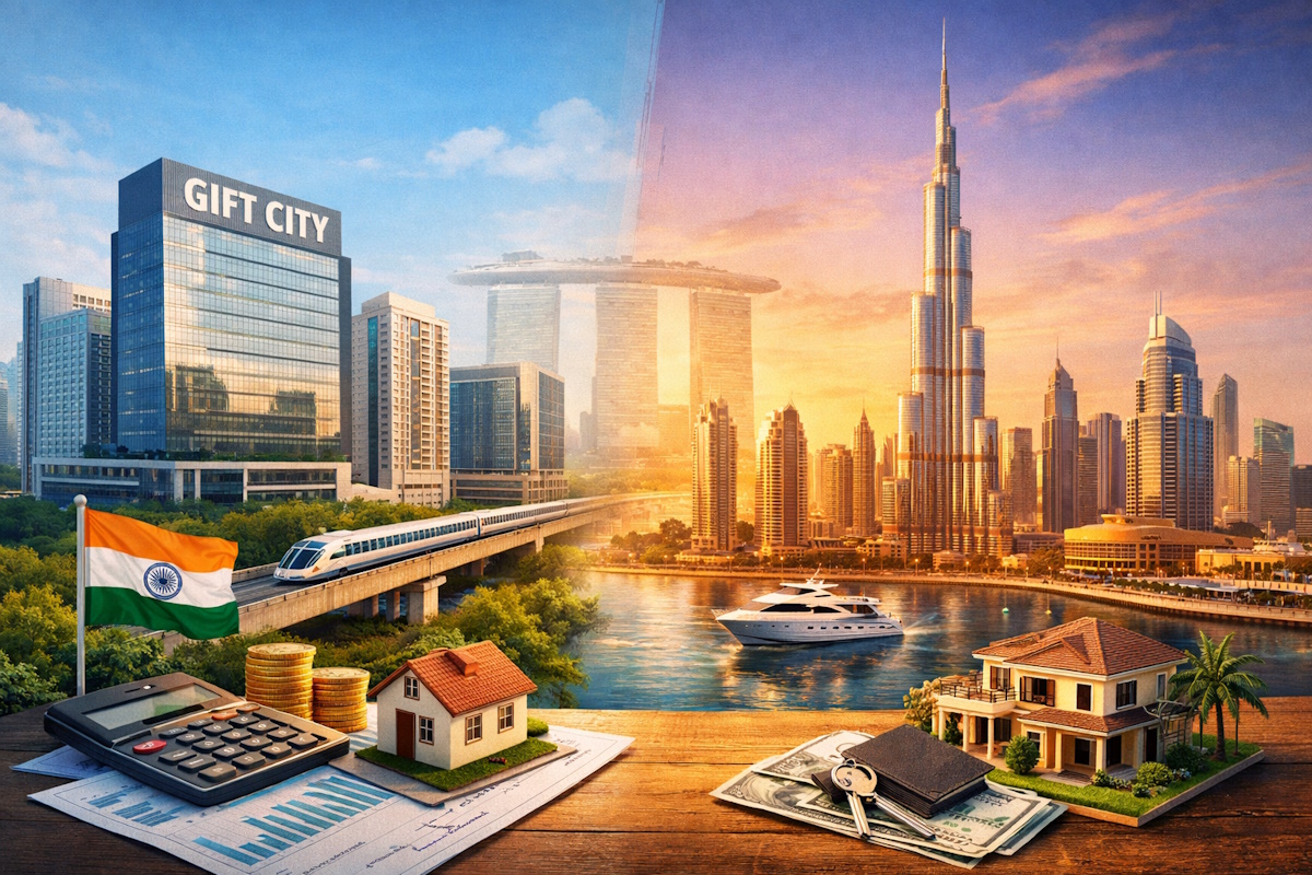 GIFT City vs Dubai investment