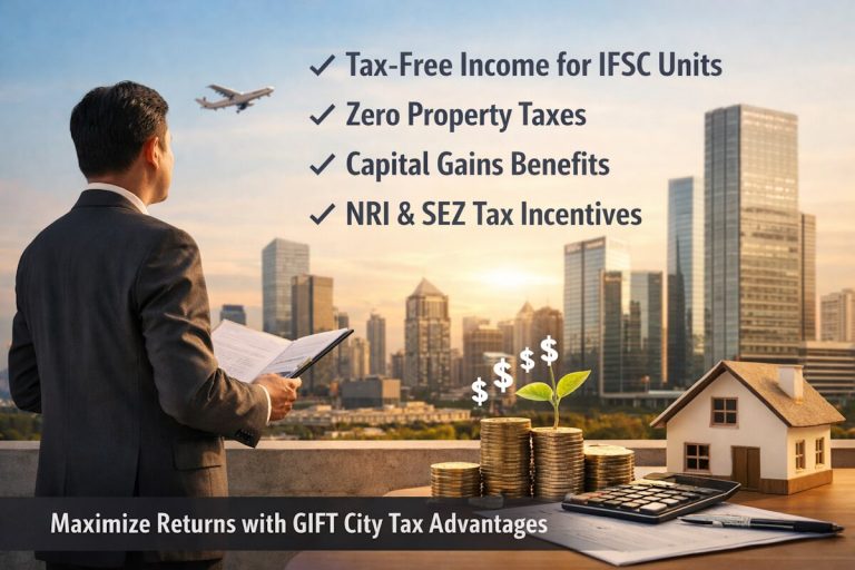 GIFT City tax benefits