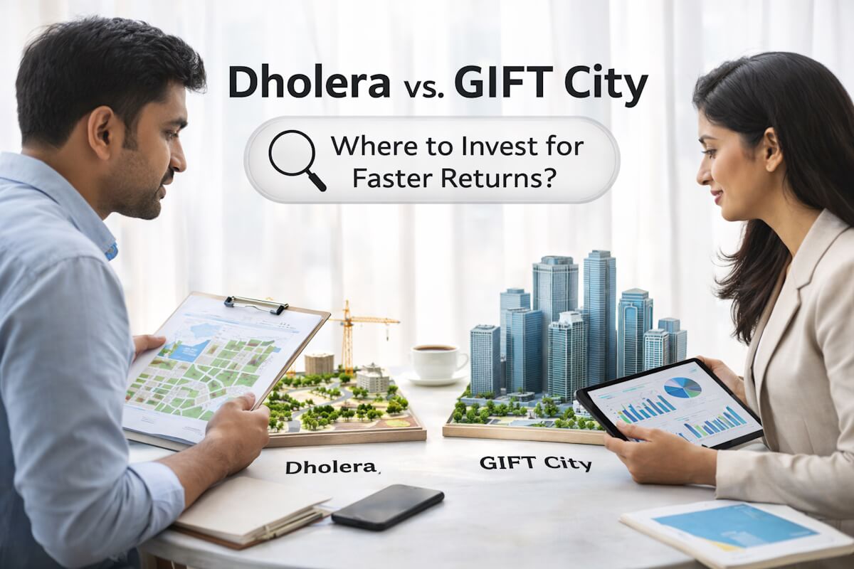 Dholera vs GIFT City investment