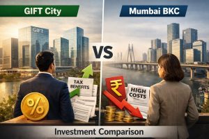 GIFT City vs Mumbai BKC? GiftCityRealty’s Investment Comparison Guide