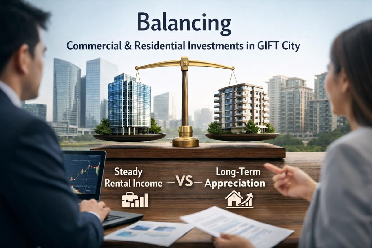 commercial vs residential mix