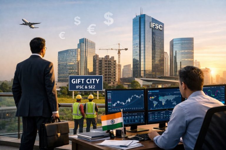 global financial district India