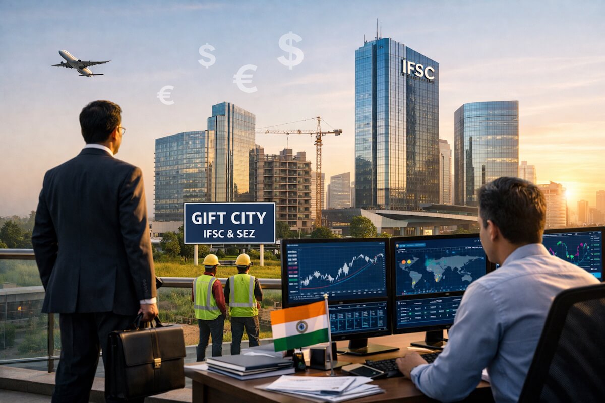 global financial district India