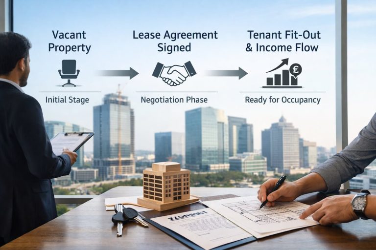 leasing timeline GIFT City