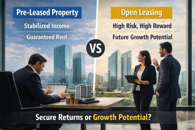 pre leased property GIFT City