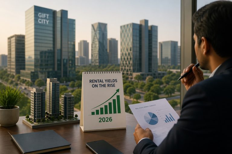 GIFT City rental yields