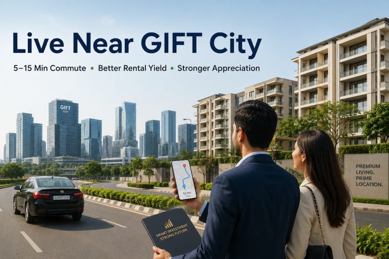 best residential areas near gift city