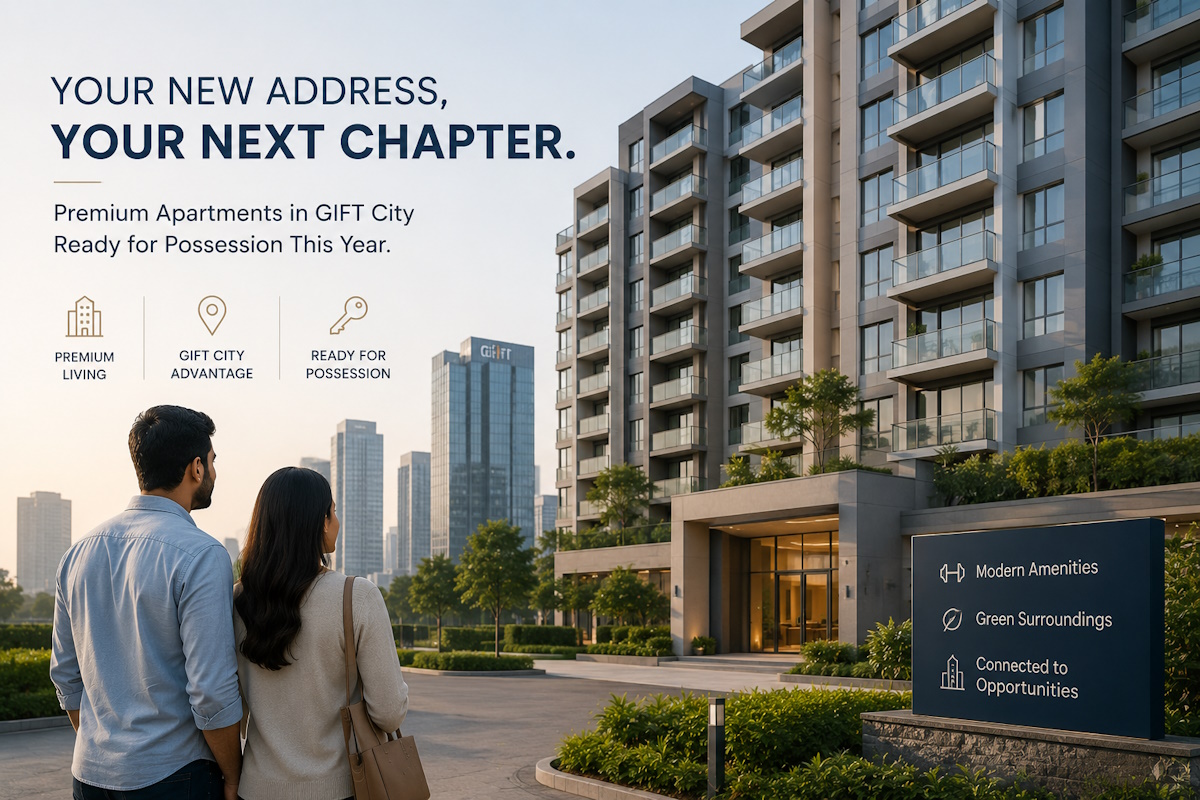buy flat in gift city