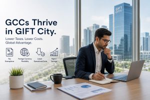 Commercial Office Space GIFT City Guide: How the New GCC Policy Saves Multinational Firms Millions