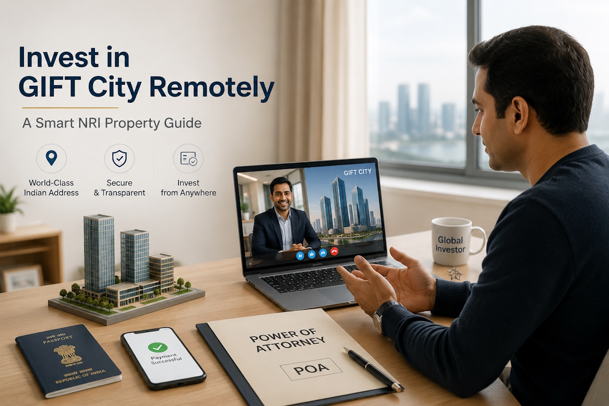 gift city real estate investment for nri