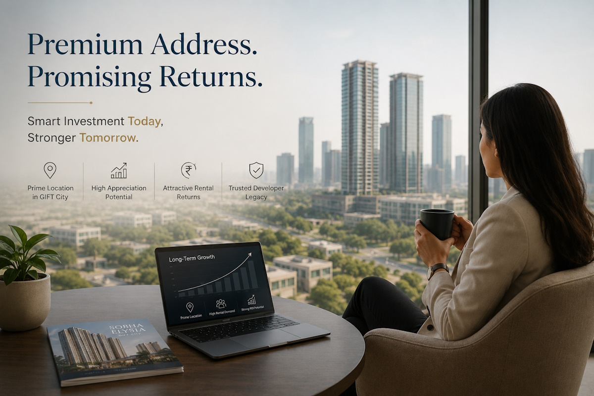sobha elysia gift city price