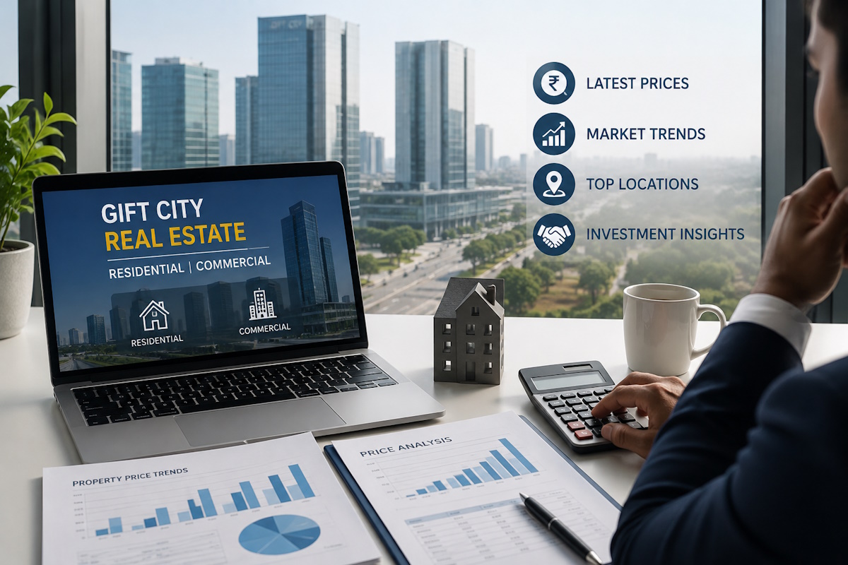 property rates in gift city