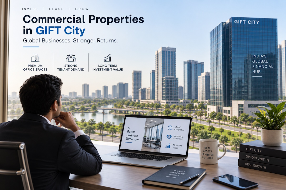 Commercial Properties in GIFT City