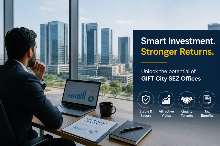 GIFT City SEZ office investment
