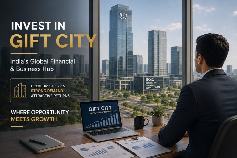 GIFT City commercial real estate landscape