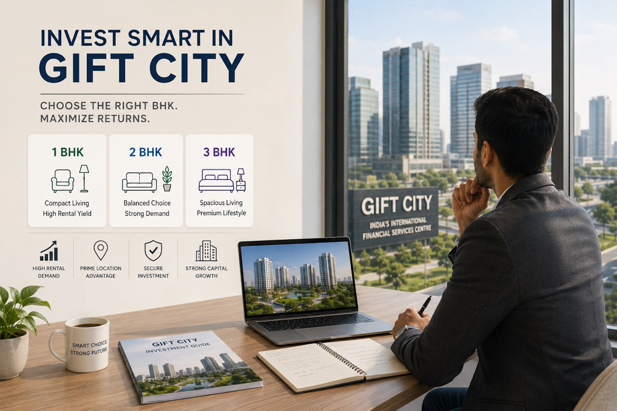 GIFT City flat price